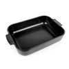 Plat à four rectangle noir 36 cm - Visuel 0